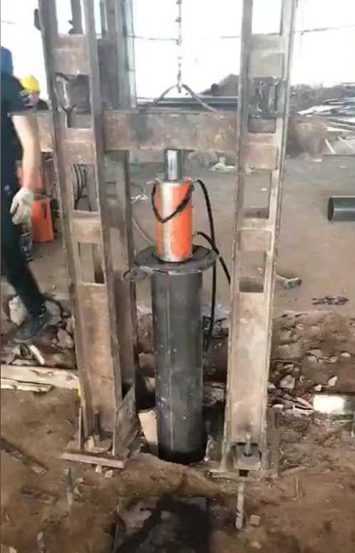 许昌襄城县钢管桩加固