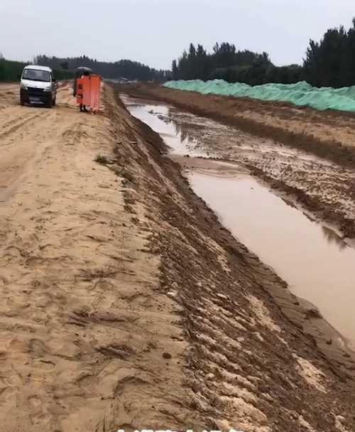 许昌襄城县河道降水